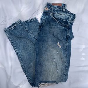 &denim boyfriend style jean